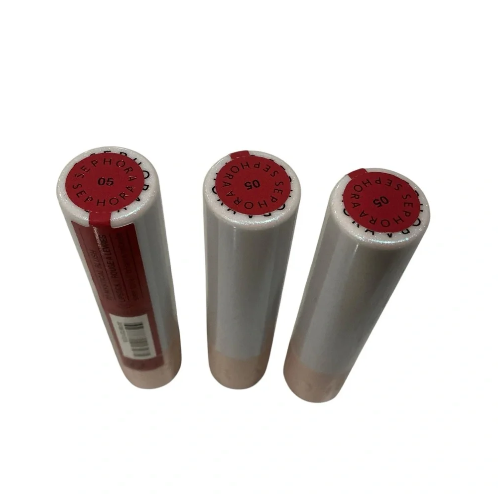 3 pc Sephora collection about that shine sheer shine lipstick 05 mystical blush